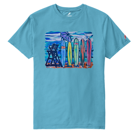 Surfboards by Abby Paffrath - All American Tee