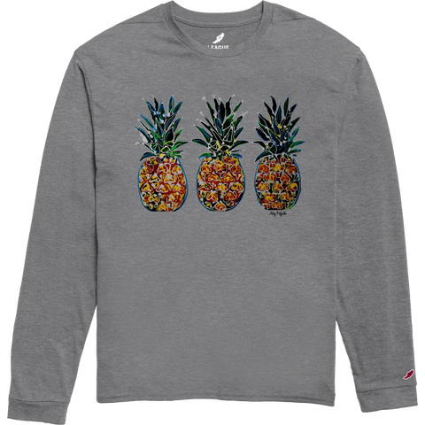Pineapple by Abby Paffrath - Triflex Long Sleeve Crew