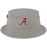 Alabama Crimson Tide Grey Relaxed Twill Bucket Hat