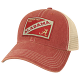 Alabama Crimson Tide OFA Cardinal Old Favorite Adjustable Trucker Hat