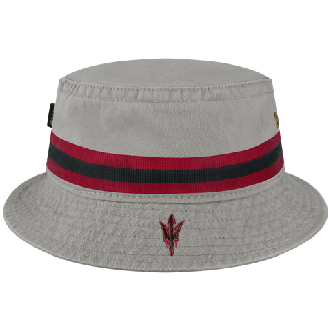 Arizona State Sun Devils Grey Relaxed Twill Bucket Hat