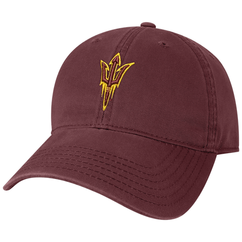 Arizona State Sun Devils Maroon Youth Relaxed Twill Hat