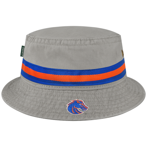 Boise State Broncos Grey Relaxed Twill Bucket Hat