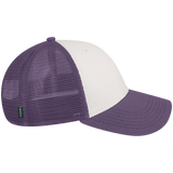 Clemson White/Purple Lo-Pro Snapback