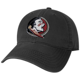 Florida State Seminoles Black Youth Relaxed Twill Hat