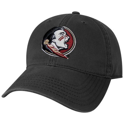 Florida State Seminoles Black Youth Relaxed Twill Hat