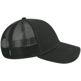 Florida State Seminoles Black Lo-Pro Snapback Adjustable Trucker Hat