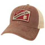 Florida State Seminoles OFA Burgundy Old Favorite Adjustable Trucker Hat