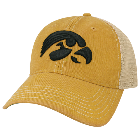 Iowa Hawkeyes OFA Old Favorite Adjustable Trucker Hat