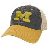 Michigan Wolverines OFA Old Favorite Adjustable Trucker Hat