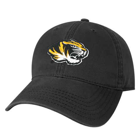 Missouri Tigers Black Youth Relaxed Twill Hat