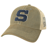 Penn State Nittany Lions College Vault OFA Grey Old Favorite Adjustable Trucker Hat