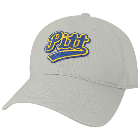 Pittsburgh Panthers College Vault Silver Relaxed Twill Adjustable Hat