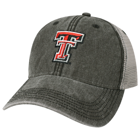 Texas Tech Red Raiders Black/Grey Dashboard Trucker Hat
