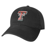 Texas Tech Red Raiders Black Youth Relaxed Twill Hat