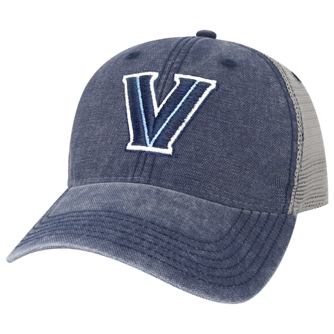 Villanova Wildcats Navy/Grey Dashboard Trucker Hat