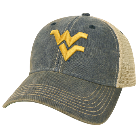 West Virginia Mountaineers OFA Old Favorite Adjustable Trucker Hat