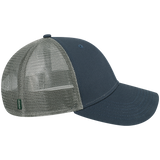 Yale University Bulldogs Navy/Dark Grey Lo-Pro Snapback Adjustable Trucker Hat